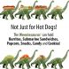 WEENIEsaurus Sculpted Dinosaur Hot Dog & Snack Holder - 2