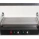 New Commercial 18 Hot Dog Hotdog 7 Roller Grill Cooker Machine w/ Cover - 1