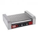 great northern popcorn company 24 hot dog 9 commercial roller grilling machine, 1800w, silver
