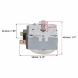 Time Controller Timer Switch 90 Minutes 90M D Shape Shaft Replacement Timer for Electronic Microwave Oven Cooker 1pcs - 1