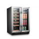 Lanbo 18 Bottle 55 Cans Built-in Wine and Beverage Refrigerator, 24 Inch Wide - 0