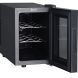 Avanti EWC6C1B 6 Bottle Thermoelectric Wine Cooler - Black - 3