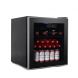 OKADA Beverage Refrigerator 60 Cans or 18 Bottles Wine Cooler with Glass Door for Beer, Soda or Wine Mini Fridge Used Under Counter in the Room, Office or Bar - Drink Freezer for Party - 3