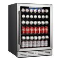 Kalamera (KRC-150BV) 175 Can Capacity Single Zone Beverage Refrigerator