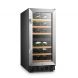 Lanbo 28 Bottle Built-in Dual Zone Compressor Wine Refrigerator, 15 Inch Wide - 0