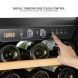 Lanbo 28 Bottle Built-in Dual Zone Compressor Wine Refrigerator, 15 Inch Wide - 2