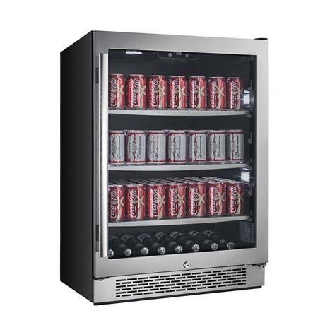 Avallon (ABR241SGRH) 140-can Capacity Built-in Beverage Cooler Reviews ...