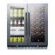 Summit Appliance 33 Bottle Dual Zone Convertible Wine Cooler - 3