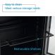 OKADA Beverage Refrigerator 120 Cans or 36 Bottles Wine Cooler with Glass Door for Beer, Soda or Wine Mini Fridge Used Under Counter in the Room, Office or Bar - Drink Freezer for Party - 2