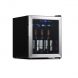 NewAir Freestanding 16 Bottle Compressor Wine Fridge in Stainless Steel, Adjustable Racks and Exterior Digital Thermostat - 0
