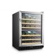 Lanbo 44 Bottle Built-in Dual Zone Compressor Wine Refrigerator, 24 Inch Wide - 0