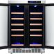 Edgestar Cwr362fd 24" Wide 36 Bottle Built-In Wine Cooler - Stainless Steel - 3
