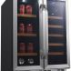 Edgestar Cwb1760fd 24" Wide 17 Bottle Wine And 53 Can Beverage Cooler - Stainless Steel - 0