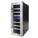 21-Bottle Dual-Zone Thermoelectric Mirrored Wine Cooler - 2