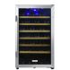 Edgestar Cwf440sz 20" Wide 44 Bottle Capacity Free Standing Wine Cooler With - Stainless - 0