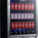 Edgestar Cbr1502sg 24" Wide 142 Can Built-In Beverage Cooler - Stainless Steel