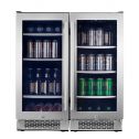 Avallon Abr151sgdual 30" Wide 172 Can Energy Efficient Beverage Center With - Stainless