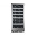 Avallon Awc151szlh 15" Wide 27 Bottle Capacity Single Zone Wine Cooler With - Stainless