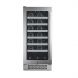 Avallon Awc151szlh 15" Wide 27 Bottle Capacity Single Zone Wine Cooler With - Stainless - 0