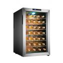 Electro Boss 28 Bottle Thermoelectic Wine Cooler Stainless Steel Refrigerator