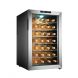 Electro Boss 28 Bottle Thermoelectic Wine Cooler Stainless Steel Refrigerator - 0