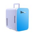 ZOKOP Electric Mini Portable Fridge Cooler & Warmer (6 Liter / 0.21 Cuft / 8 Can) AC/DC Portable Thermoelectric System Blue