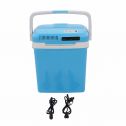 ZOKOP Mini Fridge Electric Cooler and Warmer (26 Liter / 0.92Cuft): AC/DC Portable Thermoelectric System w/ Exclusive Power Supply Plug (Blue)