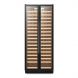 LanboPro Black Single Zone Wine Cooler Glass French-Door 289 Bottle Capacity - 0