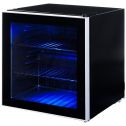 60 Can Beverage Mini Refrigerator w/ Glass Door