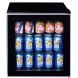 60 Can Beverage Mini Refrigerator w/ Glass Door - 2