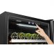 LanboPro Stainless Steel and Black Single Zone Wine Cooler 164 Bottles Capacity - 3