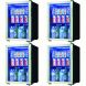Danby 95 Can Free Standing Beverage Center Mini Fridge w/ Glass Door (4 Pack) - 0