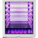 41-Bottle Single-Zone Wine Cooler (White) - Left Hinge - 3