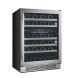 Avallon 46 Bottle Dual Zone Built-In Wine Cooler - 1
