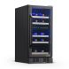 NewAir (NWC029SS01) 29-bottle Capacity Dual Zone Wine Fridge - 0