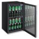 Alera 3.4 Cu. Ft. Beverage Cooler, Stainless Steel/Black - 1