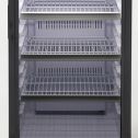 BCC6Q1BG 22 Commercial Beverage Center with 6 cu. ft. Capacity  3 Adjustable Wire Shelves  Auto Defrost  LED Lighting  and Self Closing Door  in Black"