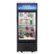 BCC6Q1BG 22 Commercial Beverage Center with 6 cu. ft. Capacity  3 Adjustable Wire Shelves  Auto Defrost  LED Lighting  and Self Closing Door  in Black" - 1