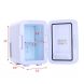 ZOKOP Electric Mini Portable Fridge Cooler & Warmer (6 Liter / 0.21 Cuft / 8 Can) AC/DC Portable Thermoelectric System Blue - 2