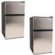 EdgeStar 19 Inch Wide 3.1 Cubic Feet Small Beverage Mini Fridge Freezer (2 Pack) - 0