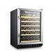 Lanbo 52 Bottle Under Counter Built-in Single Zone Compressor Wine Cooler, 24 Inch Wide - 0
