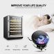 Lanbo 52 Bottle Under Counter Built-in Single Zone Compressor Wine Cooler, 24 Inch Wide - 2