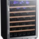 Edgestar Cwr532sz 24" Wide 53 Bottle Built-In Single Zone Wine Cooler - Stainless Steel