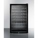 Summit Appliance 40 Bottle Single Zone Convertible Built-In Wine Cooler - 0