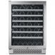 Avallon Awc241szlh 24" Wide 54 Bottle Capacity Single Zone Wine Cooler With - Stainless - 0