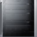 AL57GCSS 24 ADA Compliant  Commercial Compact Refrigerator with 4.8 cu. ft. Capacity  Door Lock  Frost Free Operation  Door and Temperature Alarm  in Stainless Steel