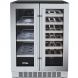 Titan 24 inch 60 Cans and 21 Bottles Built-in Dual Zone Wine Cooler and Beverage Cooler, Roller Glide Wooden Shelves, Memory Temp Function, Door-Left-Open Alarm&High Temp Alarm - 2