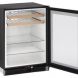 U-Line 1000 Series Reversible Stainless Steel 24-inch 5.4 cu. ft. Undercounter Beverage Center - 1