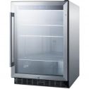 Summit Commercial 24-Inch 5.0 Cu. Ft. Outdoor Rated Built-In / Freestanding Beverage Center