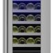 Marvel 24 Bottle Professional High-Efficiency Single Zone Built-In Wine Cooler - 2